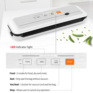 Scelleuse sous <span class=keywords><strong>vide</strong></span> <span class=keywords><strong>alimentaire</strong></span> multifonctionnelle compacte et élégante Mini dispositif en plastique électrique <span class=keywords><strong>à</strong></span> bas prix avec qualité automatique pour usage domestique - Product Image 2