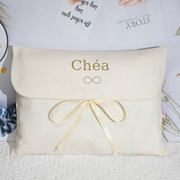 Sac à poussière en coton sergé naturel de haute qualité pour sac à main, logo personnalisé imprimé, emballage de vêtements et de chaussures en coton biologique, pochette enveloppe