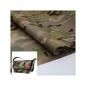 Cheap Price 1000d PU coating polyester oxford camouflage jacket fabric for bags