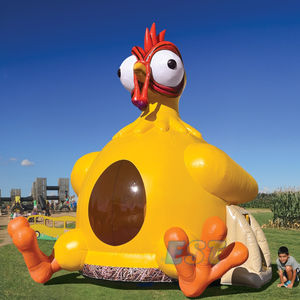 Casa di rimbalzo del pollo commerciale divertente gonfiabile casa di rimbalzo gonfiabile <span class=keywords><strong>castello</strong></span> di salto per i bambini per i ponticelli all'aperto del partito - Product Image 2