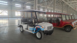 中国の2人乗り4 6 8人乗り電気ゴルフカートゴルフバギー車販売ストリートリーガルパトロールベストゴルフカート - Product Image 5