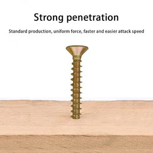 30/40/50mm kẽm mạ Torx đôi đầu Tự Khai thác ván gỗ vít cho chế biến gỗ xây dựng - Product Image 3