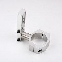Support de fixation pneumatique haute résistance sur mesure, amortisseur de vibrations réglable à 180 degrés, acier inoxydable/aluminium, perçage CNC