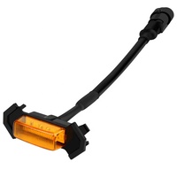 Kit d'éclairage LED universel 12V 4 pièces pour capot de SUV, ambre, feux de jour DRL, éclairage de calandre avant pour Toyota Tacoma 2016-2020