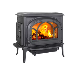 Chimenea de Leña de Hierro Fundido Norway F500 ECO, Chimenea Independiente de Estilo Europeo para Villas y Casas de Huéspedes - Product Image 2