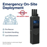 Vodasafe – Moniteur anti-drone 8-10 cibles, reconnaissance de 5 marques et sensibilité réglable, dispositif de détection de drones à bande complète