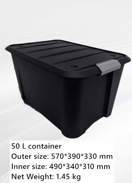 Tanque de 50L con tapa exterior 57*39*33cm