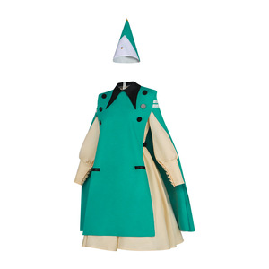 Ensemble de costume de cosplay de sorcier Qiffy avec chapeau pointu pour spectacle de scène - Product Image 4