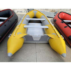 Bateaux de sports nautiques en caoutchouc <span class=keywords><strong>Zodiac</strong></span> de 4 m certifiés CE, bateau pneumatique robuste de 14 pieds avec moteur - Product Image 4