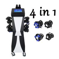 Máquina de Masaje Corporal MYBE de Venta Directa de Fábrica, con 5 Cabezales que Trabajan en Conjunto, Vibración de Rotación de 360° para Reafirmar el Cuerpo