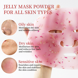 Masque en poudre apaisant à la <span class=keywords><strong>rose</strong></span> CHUSN |   Raffermissant, régulateur de sébum et hydratant pour tous types de peaux - Product Image 3