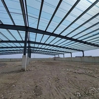 Structure en acier pour poulailler, serre préfabriquée, hangar pour élevage de poulets, kit de bâtiment agricole personnalisable