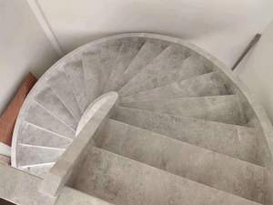 Nóng bán cổ điển màu xám đá cẩm thạch tấm đá tự nhiên đánh bóng trong thiết kế hiện đại cho tường và cầu thang đá trang trí - Product Image 6