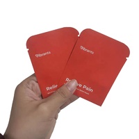 Sachet biodégradable en papier d'aluminium à fermeture automatique, Sachet d'échantillon à fermeture automatique, emballage cosmétique