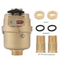 Certificated Digital Volumetric Piston Dry Plastic Water Meter
