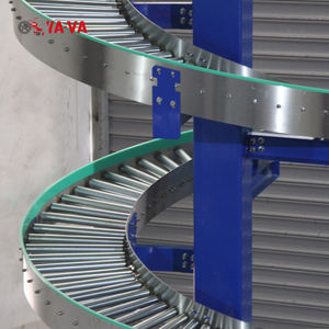 Yüksek Kalite Düşük Fiyat YA-VA 2 Katmanlı Ayarlanabilir Hızlı Anti-Statik Yerçekimi Silindirli <span class=keywords><strong>Spiral</strong></span> Konveyör Karton Taşıma İçin Promosyon - Product Image 2