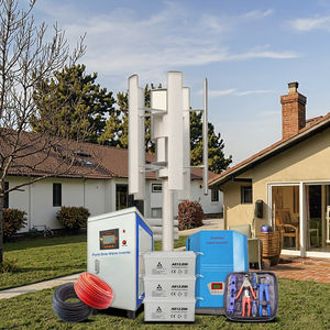 CE 농장용 무소음 폴란드 독일 우크라이나 인기 판매 수직형 풍력 터빈 시스템 20KW 10KW 5KW 3KW 2KW 1kW 풍력 발전기 키트 - Product Image 2