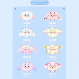 Miiah Frozen <span class=keywords><strong>Fantasy</strong></span> Plush Series Giocattoli di Peluche per Bambini True Blind Box Bambole alla Moda Accessori Regalo Unisex 7-12 anni - Product Image 4