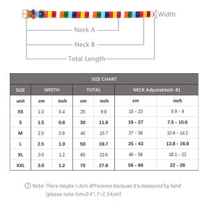 <span class=keywords><strong>Collar</strong></span> de perro grande acolchado con producto para mascotas, <span class=keywords><strong>Collar</strong></span> personalizado de lona y cuero para cachorros y gatos para perros pequeños, medianos y grandes, collares para Chihuahua - Product Image 4