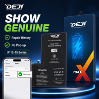 Batería de Diagnóstico Directa de Fábrica DEJI para iPhone 16 15 Pro Max 14 Pro 13 12 Pro, Reparación y Reemplazo