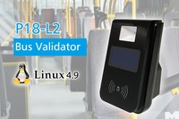 Terminal de validation de billets de bus avec lecteur GPS NFC QR Code et système P18-L2