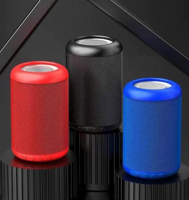 High Quality RGB LED Bluetooth Speaker Mini Wireless Portable Speaker with Sound Control TF Card Battery