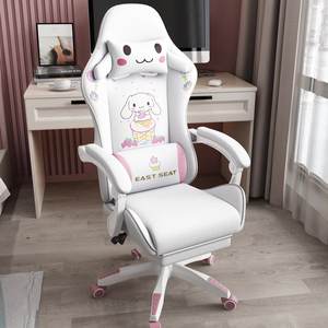 High Quality Wholesale Custom Anji Anime Leather Ergonomic Recliner Cute Silla Gamer <strong>Chair</strong> <strong>Gaming</strong> <strong>Chair</strong> for <strong>Girls</strong> - Product Image 5