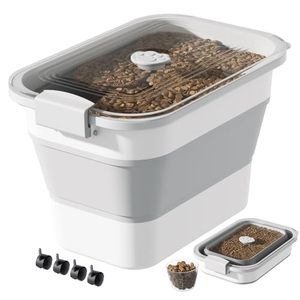 Factory Direct Sales Folding <strong>Dog</strong> <strong>Food</strong> <strong>Container</strong> Portable Moisture-proof Airtight Pet <strong>Food</strong> Bin Bulk Pricing <strong>Dog</strong> <strong>Food</strong> <strong>Container</strong> - Product Image 1