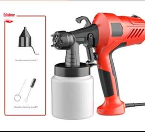 Rojo 550W 800W Home Fence Wall Paint Spray Gun Industrial Portable Electric Power House Painter Gun - Product Image 3