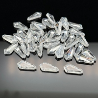 HQ GEMS 2.5x4mm à 6x9mm 5A Wuzhou CZ Gemstone Flèche Forme Cubique Zircon Pierre pour Bijoux