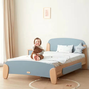 Boori Tidy収納ブックケース2ドアワードローブ引き出し付きおもちゃキャビネットサンシャインキングクイーンシングルロングジュニアダブルベッド - Product Image 3