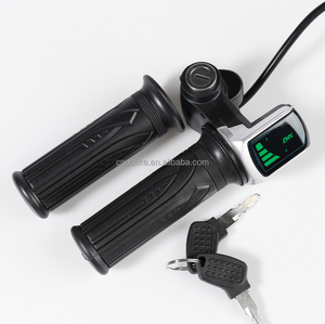 Accélérateur de Vélo Électrique et Poignée Tournante 36V 48V 60V <span class=keywords><strong>pour</strong></span> Ebike avec Contrôleur de Vitesse et Écran LCD - Product Image 5