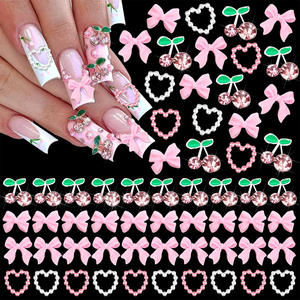 Set de Accesorios para Decoración de Uñas, Estrellas, Corazones, Cruces, Cristales K9, etc., Decoraciones para Uñas - Product Image 3