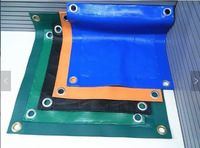 Bâche enduite de PVC de toile verte blanche de haute résistance de 0.40mm pour la toile imperméable d'auvent de couverture de toit