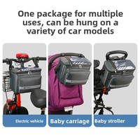 Sacoche de vélo avant grande capacité pour support de chargeur de vélo d'appartement, écran tactile, logo personnalisé disponible HGJ BHJ 4kg 24x7x24CM Unisexe