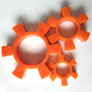 ล้อหมุนโพลียูรีเทน Kairuite รุ่น T75 สีแดง ทนทานต่อการสึกหรอ แบบแบน - Product Image 3
