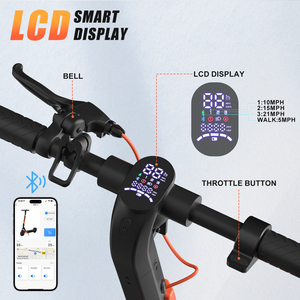 Scooter Eléctrico de Dos Ruedas OBX 500W 36V, Liquidación de Almacén en EE. UU., Plegable, Largo Alcance, para Viajeros Urbanos - Product Image 3