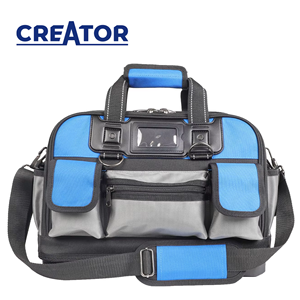 Bolsa De herramientas De Base dura impermeable de alta resistencia de 13-23 pulgadas para electricistas, bolsa eléctrica multifunción, Cintas, Bolsa De Ferramentas - Product Image 1