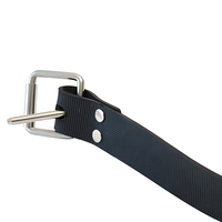 Ceinture de plongée 1,3 m réglable à dégagement rapide, ceinture lestée en plomb, ceinture en caoutchouc stable et durable, équipement de plongée libre