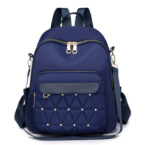 2025 nueva moda ocio viaje mochila para mujer gran capacidad versátil Simple moda mochila estudiantes señoras - Product Image 4