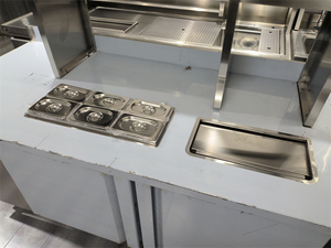 Mostrador de Acero Inoxidable para Tienda de Té de Burbujas, con Control de Temperatura y Tamaño Personalizado, Profesional y Comercial - Product Image 6