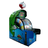 Machine de jeu d'arcade à tickets, à monnayeur, avec Roue de la Fortune et Roue Big Bass, machine de rédemption à vendre