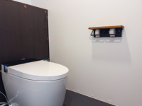 Remorque de toilettes portable pliable avec salle de bain, design écologique et durable pour appartement, sur roues