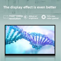 Nouvel écran médical transfrontalier HD 133 pouces 16:9, moniteur 238 pouces mural à écran tactile capacitif USB noir pour entreprises