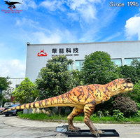 Modèle de dinosaure Carnotaurus animatronique, simulation mécanique électrique, grande figurine de dinosaure pour la décoration des parcs à thème
