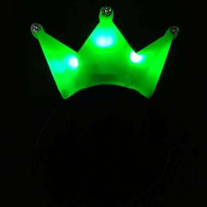 Diadema con Corona Luminosa LED con Logotipo Personalizado de Fábrica OEM - Accesorio Luminoso para Promociones, Eventos y Fiestas - Product Image 5