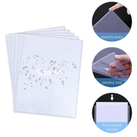 Nuevas Fundas Protectoras Rígidas de Plástico Duro Tamaño A4 para Impresiones, Multiusos, para Fotos, Tarjetas, Fundas Protectoras para Tarjetas