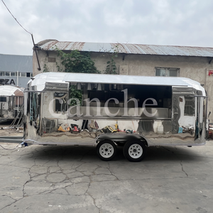 Nouvelle cuisine mobile multifonctionnelle en acier inoxydable pour camion de nourriture, remorque de nourriture pour snacks et restauration rapide à vendre - Product Image 5