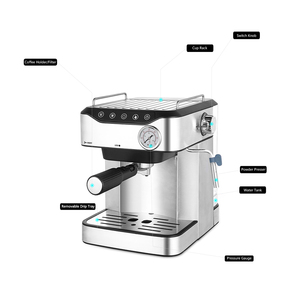 Meilleure vente <span class=keywords><strong>Machine</strong></span> à <span class=keywords><strong>expresso</strong></span> professionnelle Lar italienne <span class=keywords><strong>Machine</strong></span> à <span class=keywords><strong>café</strong></span> commerciale semi-automatique pour la maison avec prise UE - Product Image 4