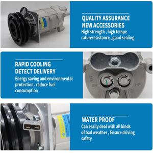 Compresor de Aire Acondicionado para Automóvil 34858SH 1131127 1131143 035260803F 1P2780 para Mercedes 450SLC - Product Image 5